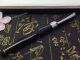 AAA Replica Montblanc Black precious resin Rollerball Pen Writers Edition Copy (4)_th.jpg